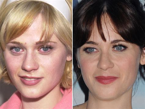 Zooey Deschanel Before And After: Zooey’s。